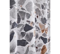 Шторка для ванной VIDAGE Terazzo, полиэстер 180x200 см 1327046