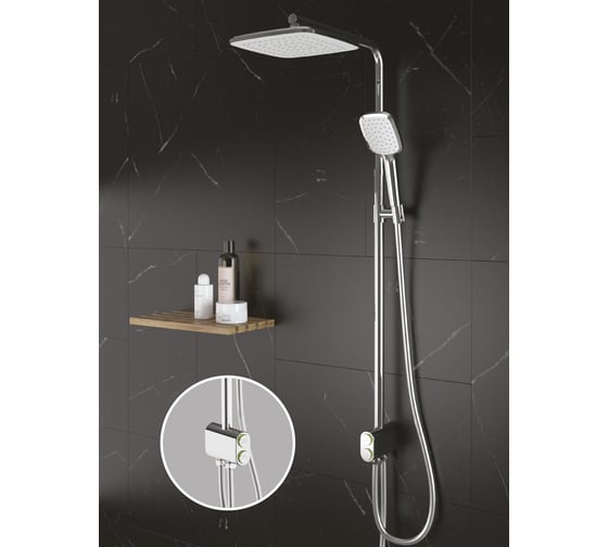 Душевая стойка TESKA Tena круглый душ DR2920C