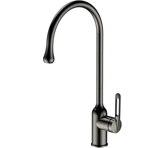 Смеситель для кухни HAIBA оружейная сталь HB41830-3