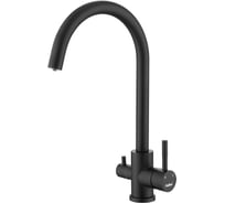 Смеситель для кухни HAIBA с подключением фильтра воды, черный HB43828-7