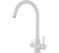 Смеситель для кухни HAIBA с подключением фильтра воды, белый HB43828-8