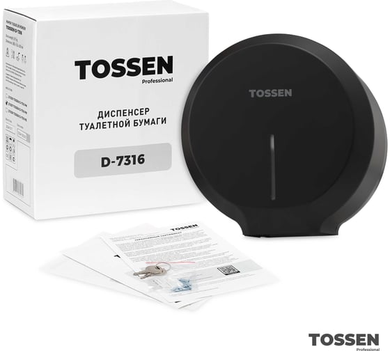 Диспенсер туалетной бумаги TOSSEN Professional TOSSEN D-7316 PB 211038