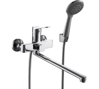 Смеситель ванно-душевой с душевым гарнитуром PLStart PD22016