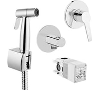 Комплект встроенный смеситель с гигиеническим душем на 2 отверстия VITRA A49271EXP
