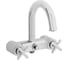 Смеситель двухвентильный для ванны VITRA Origin Classic, цвет хром A42893 1