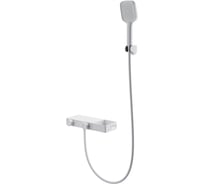 Смеситель для ванны с душем и термостатом Wonzon & Woghand Белый матовый WW-B2551-MW