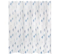 Занавеска для ванной Рыжий кот Рыбки полные вертикальные SC-PE-50 108996