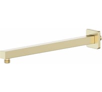 Настенный кронштейн для верхнего душа Wonzon & Woghand, брашированное золото WW-SA10-40-BG