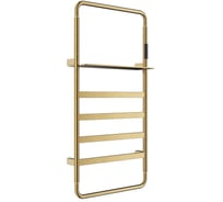 Полотенцесушитель электрический Wonzon & Woghand, брашированное золото WW-A203-BG