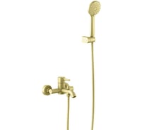 Смеситель для ванны с душевым набором AQUATEK AQ1349BG ЕВРОПА, шлиф. золото 00000139808