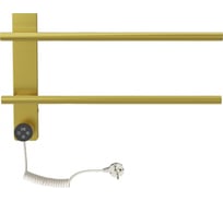 Электрический полотенцесушитель Wonzon & Woghand брашированное золото WW-AL342-BG