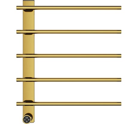 Электрический полотенцесушитель Wonzon & Woghand брашированное золото WW-AL345-BG