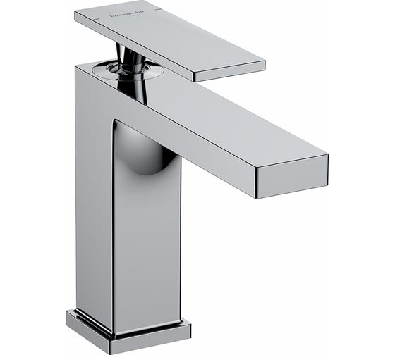 Смеситель для раковины Hansgrohe Tecturis E 110, однорычажный, со сливным гарнитуром, хром 73010000