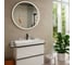 Смеситель для раковины Hansgrohe Tecturis S 110, однорычажный, со сливным гарнитуром, матовый черный 73310670 3