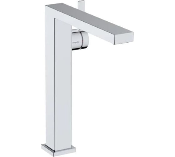 Смеситель для раковины Hansgrohe Tecturis E 240 Fine, однорычажный, CoolStart, с клапаном push-open, хром 73070000