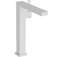 Смеситель для раковины Hansgrohe Tecturis E 240 Fine, однорычажный, CoolStart, с клапаном push-open, матовый белый 73070700