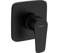 Смеситель для душа Hansgrohe Talis E однорычажный, скрытого монтажа, матовый черный 71764670