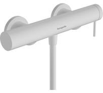 Однорычажный смеситель для душа Hansgrohe Tecturis S наружного монтажа, матовый белый 73622700