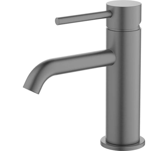 Смеситель для раковины Aquatek AQ1310BGM ЕВРОПА 89, без донного клапана, шлиф. черный хром 00000139697