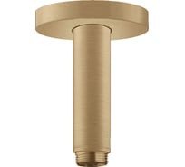 Потолочное подсоединение Hansgrohe S 100 мм, шлифованная бронза 27393140