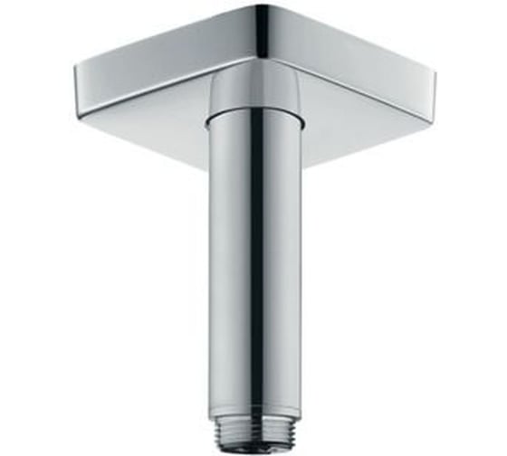 Потолочное подсоединение Hansgrohe E 100 мм, хром 27467000 1