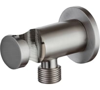 Водорозетка ALLEN BRAU 5.31015-BN PRIORITY 1/2 с держателем, брашированный никель (265498) 00265498