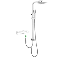 Душевая система без смесителя ALLEN BRAU 5.21031-00 INFINITY верхний+ручной душ, хром (314373) 00314373
