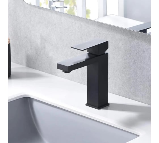 Смеситель для раковины Maretti Umbria Black, черный UMB32RF51