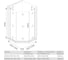 Душевое ограждение Good Door MOKKA PNT-90-C-WE МК00014 3