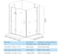 Боковая часть Good Door SATURN SP-100-C-CH СА00011 4