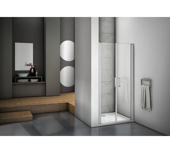 Душевая дверь Good Door MOKKA SD-80-C-WE МК00012