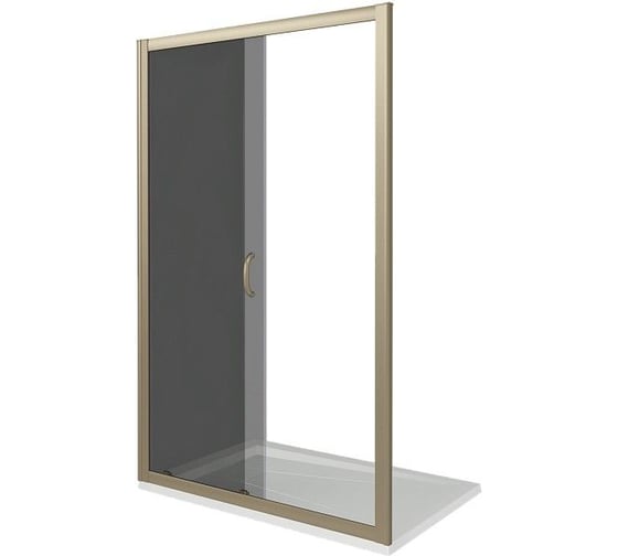 Душевая дверь Good Door JAZZE WTW-140-B-BR ДЖ00034