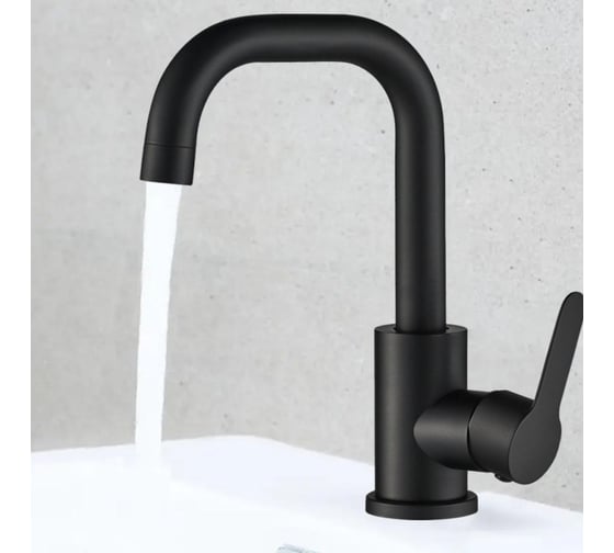 Смеситель для раковины Maretti Project Black, черный PB32RP56