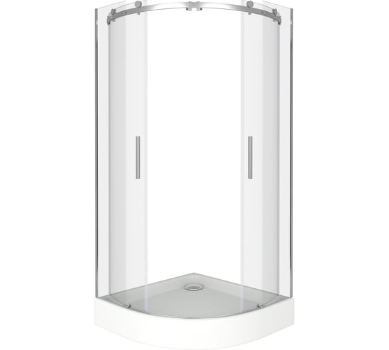 Душевое ограждение Good Door GALAXY R-TD-90-C-CH ГЛ00008