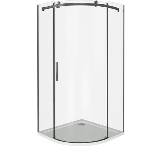 Душевое ограждение Good Door GALAXY R-90-C-B ГЛ00016