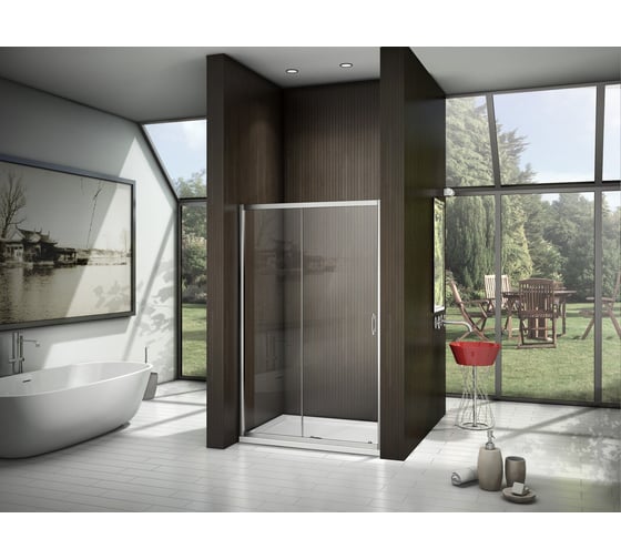 Душевая дверь Good Door LATTE WTW-120-C-WE ЛА00009