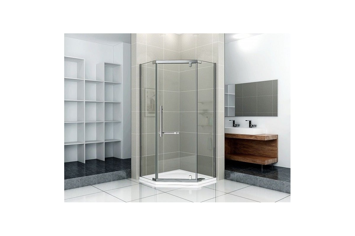 Душевое ограждение Good Door ORION PNT-100-C-CH ОР00030 - выгодная цена ...