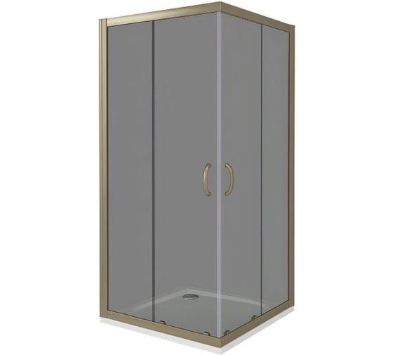 Душевое ограждение Good Door JAZZE CR-90-B-BR ДЖ00040 1
