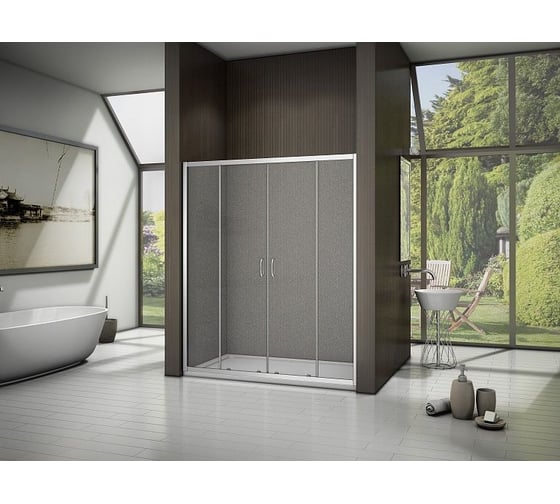 Душевая дверь Good Door LATTE WTW-TD-150-G-WE ЛА00033