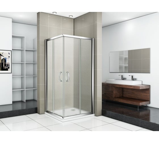 Душевое ограждение Good Door INFINITY CR-80-G-CH ИН00015