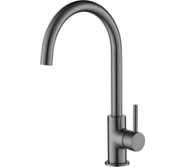 Смеситель для кухни Aquatek AQ1382BGM ЕВРОПА, шлиф. черный хром 00000139707