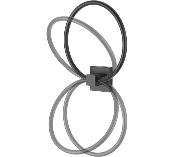 Кольцо для полотенец Maretti Umbria Black, черный UMB53K37