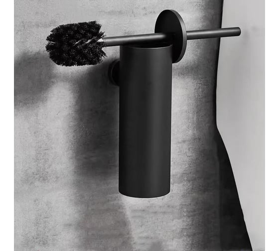 Ершик для унитаза подвесной Maretti Umbria Black, черный UMB58P25 UMB58P25