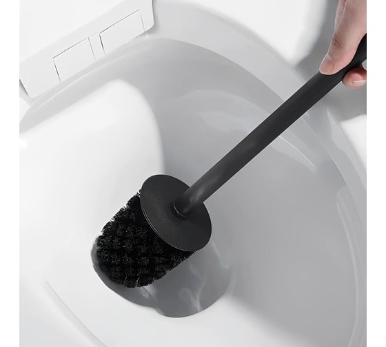 Ершик для унитаза напольный Maretti Umbria Black, черный UMB57N24