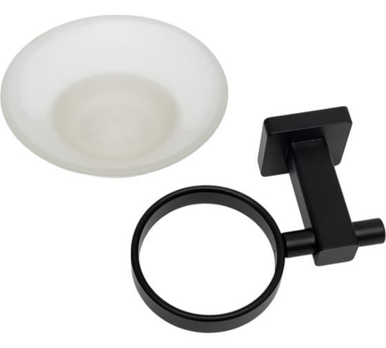 Мыльница Maretti Umbria Black, черный UMB55CP33