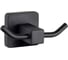 Крючок для ванной комнаты двойной Maretti Umbria Black, черный UMB53299 1