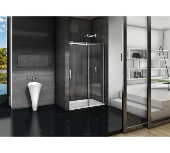 Душевая дверь Good Door GALAXY WTW-150-C-CH ГЛ00023