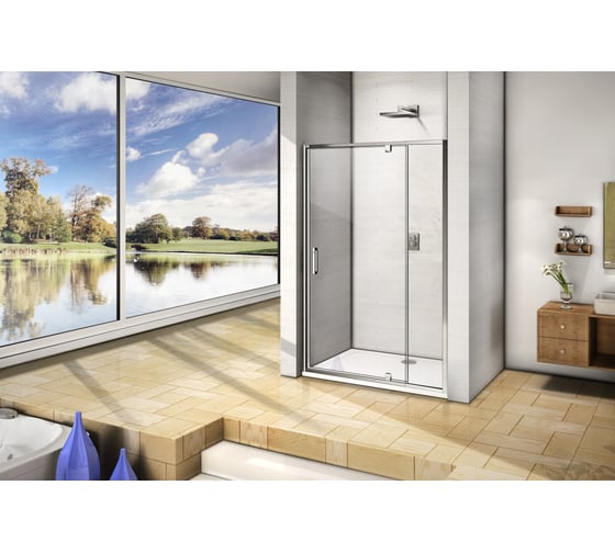 Душевая дверь Good Door ORION WTW-PD-130-C-CH ОР00022