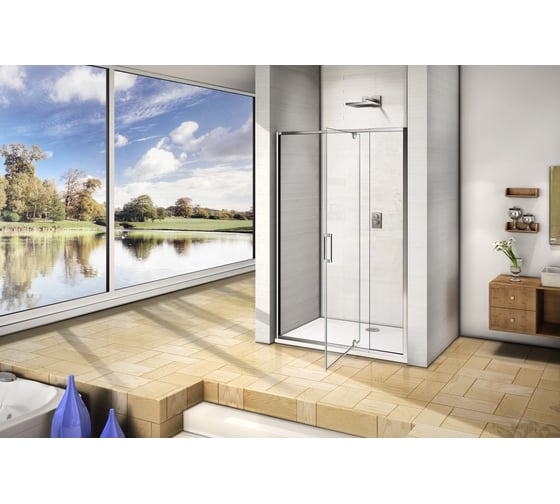 Душевая дверь Good Door ORION WTW-PD-130-C-CH ОР00022