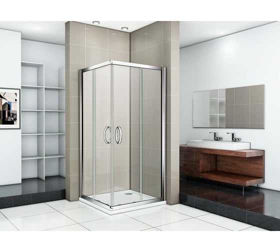 Душевое ограждение Good Door INFINITY CR-90-C-CH ИН00017